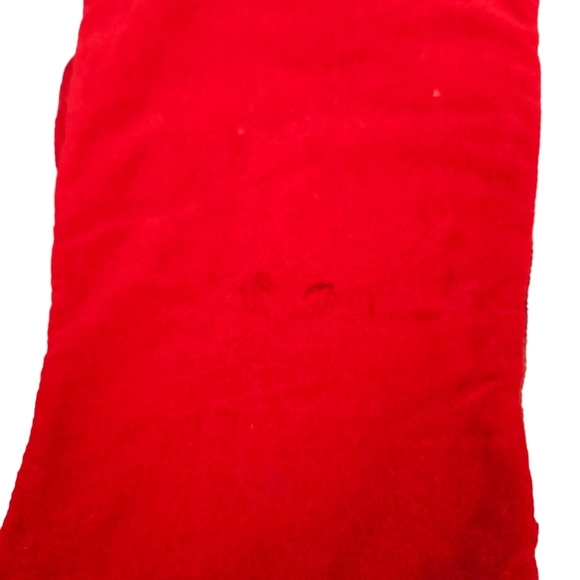 Vintage Needlepoint Teddy Bear 3D Christmas Stocking 20 Inch Holiday Decor‎ - Picture 5 of 6